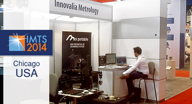 Innovalia Metrology presents the innovative system M3 portable at IMTS