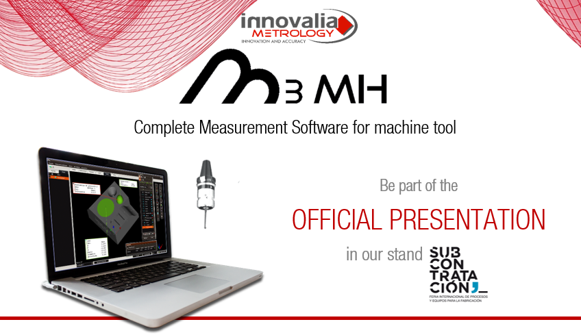 Innovalia Metrology presents M3MH at the Subcontratación trade show on June 8th