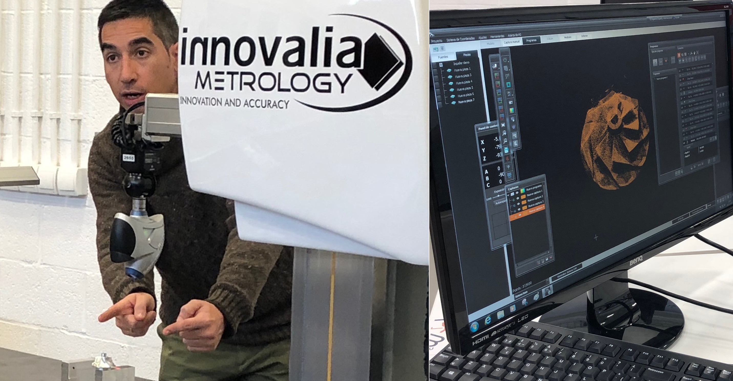 Innovalia Metrology shows intelligent metrology solutions to future talents in its AIC Laboratory