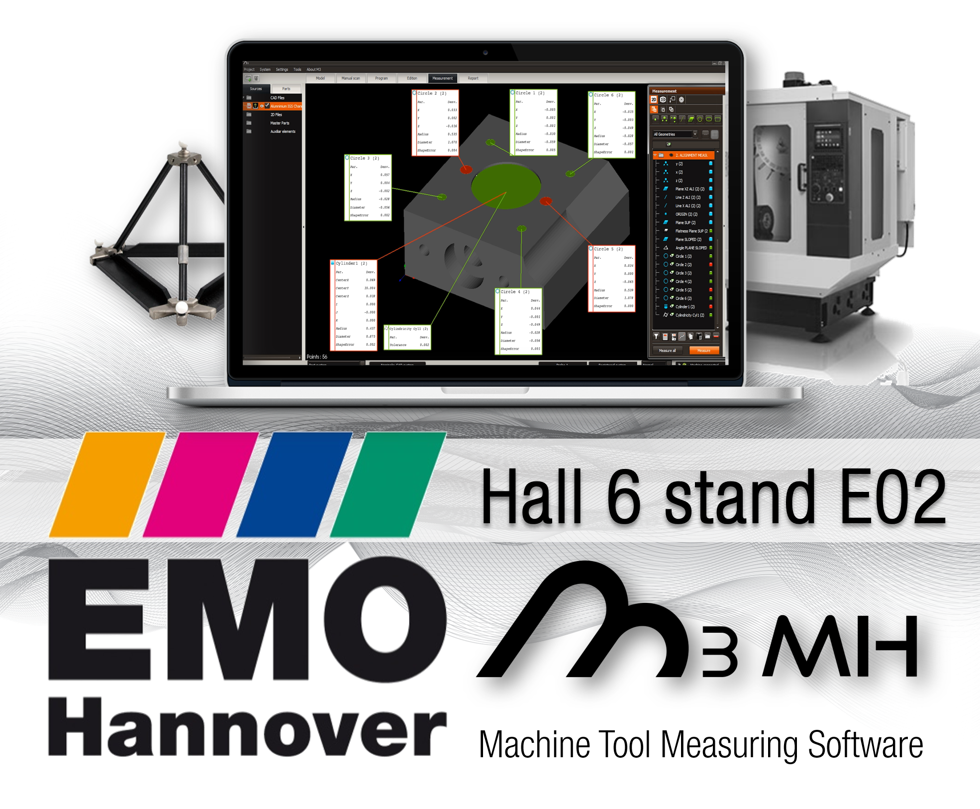 Innovalia Metrology: цифровые метрологические решения, которые будут представлены в Ганновере, на выставке EMO (зал 6, стенд E02), помогут сделать шаг на пути к автоматизации производства.