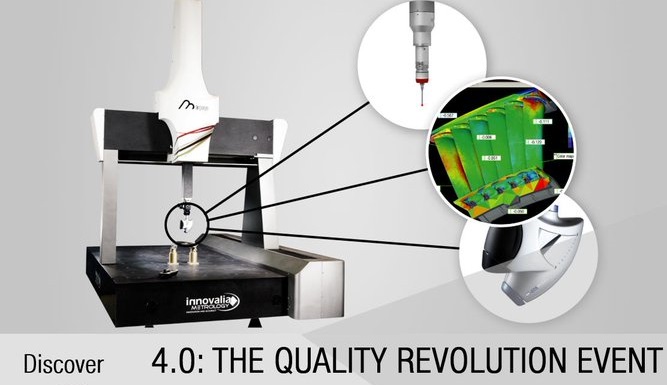 Innovalia Metrology will present M3 Hybrid at the 4.0: The Quality revolution event in Gloucester thanks to The Sempre Group